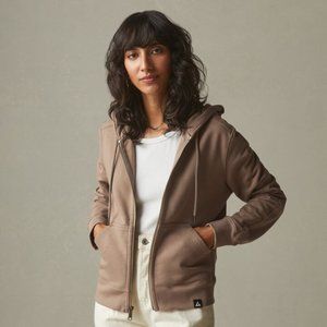 American Giant Women's Relaxed Classic Full Zip Hoodie LG